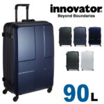 【正規品 2年保証】 スーツケース イノベーター INV68 innovator 大型 TSAロック 7泊〜10泊 90L ハード フレームタイプ Lサイズ レディース メンズ 静音キャスター カードキー 国内旅行 修学旅行 海外旅行 トラベル